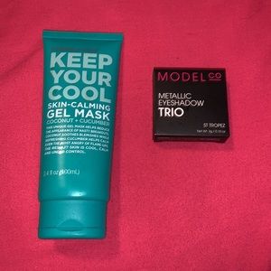 Skin calming gel mask & small palette